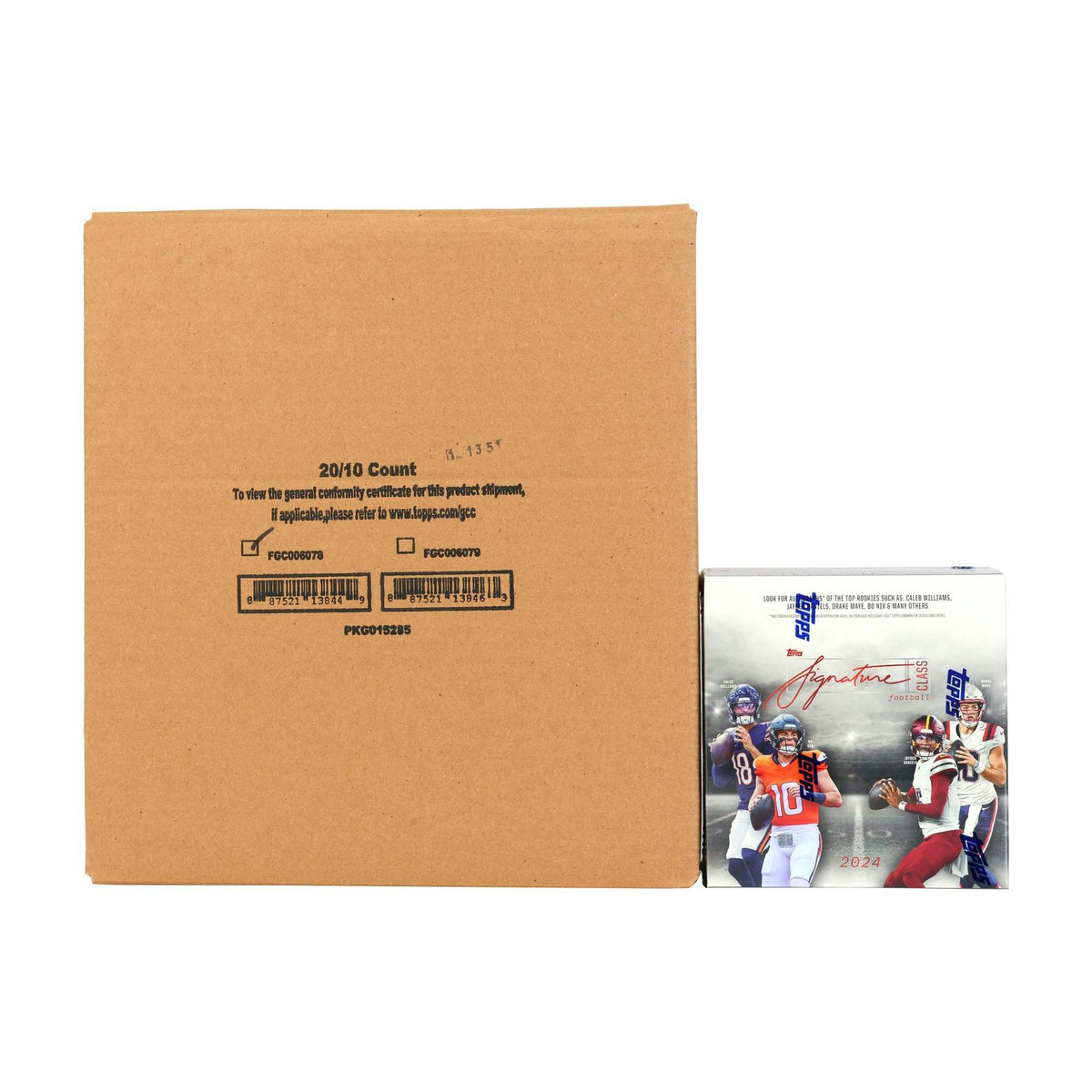 2024 Topps Signature Class Football Mega 20-Box Case