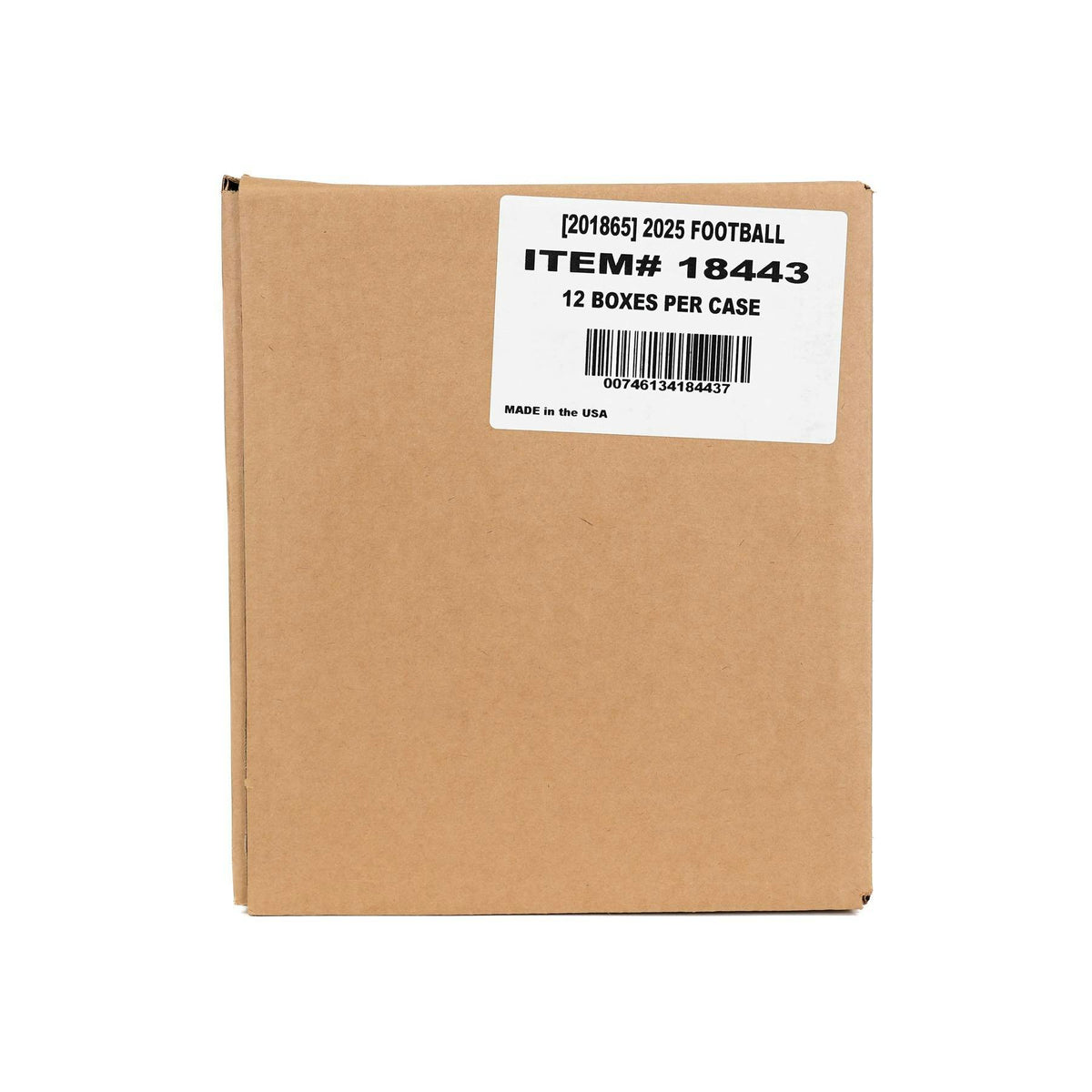 2025 Panini Score Football Hobby 12-Box Case