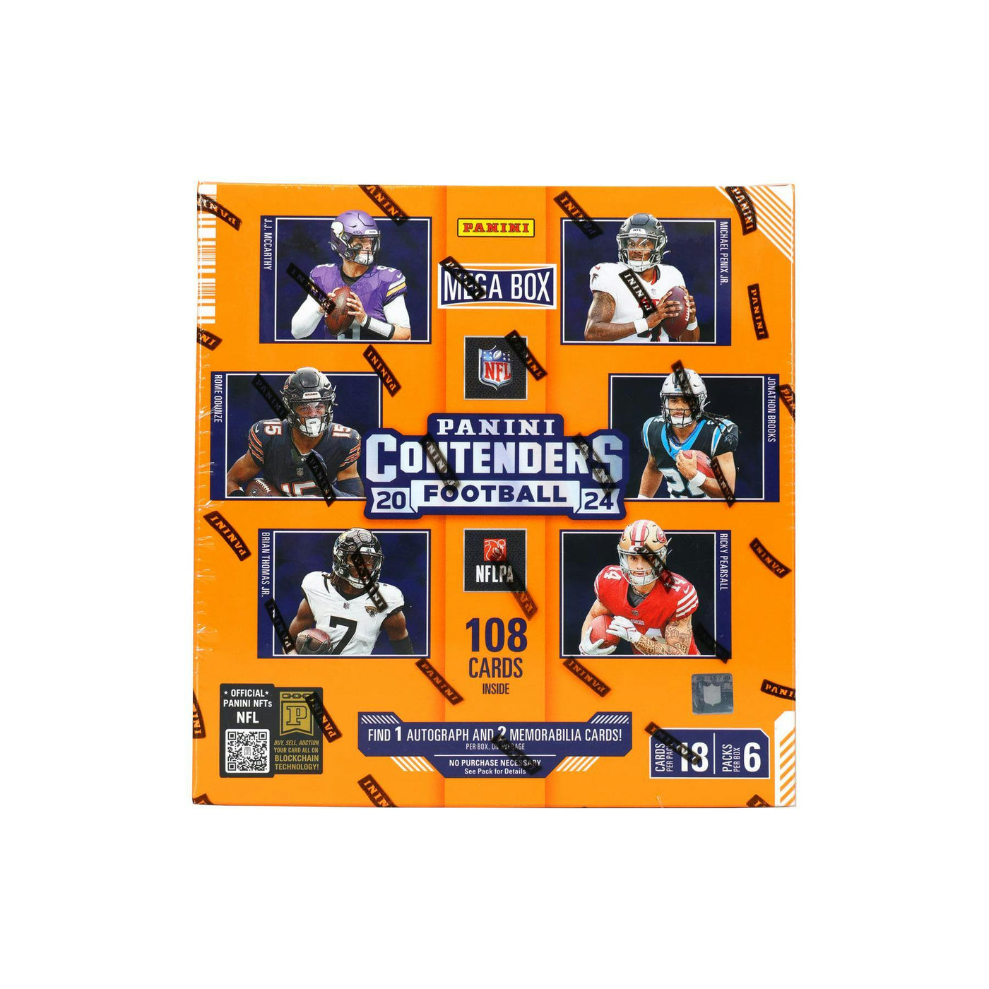 2024 Panini Contenders Football Mega Box (Teal Parallels!)
