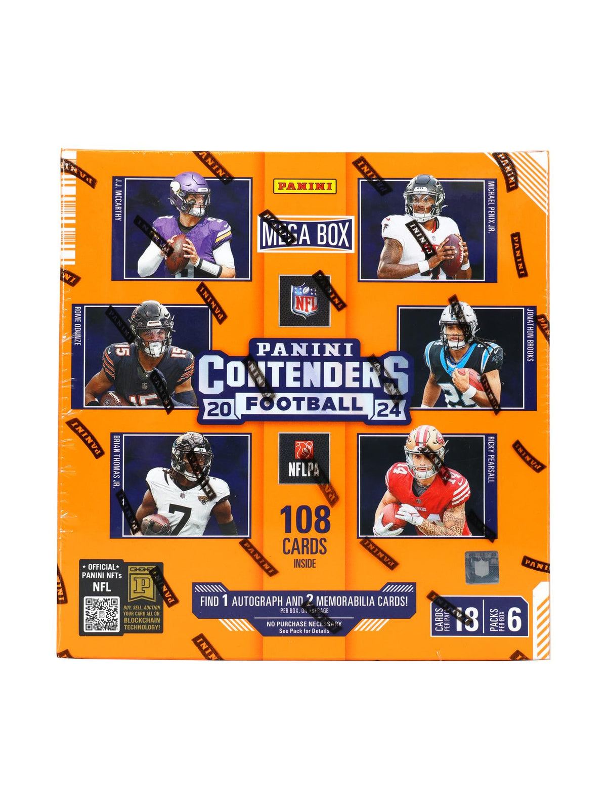 2024 Panini Contenders Football Mega Box (Teal Parallels!)