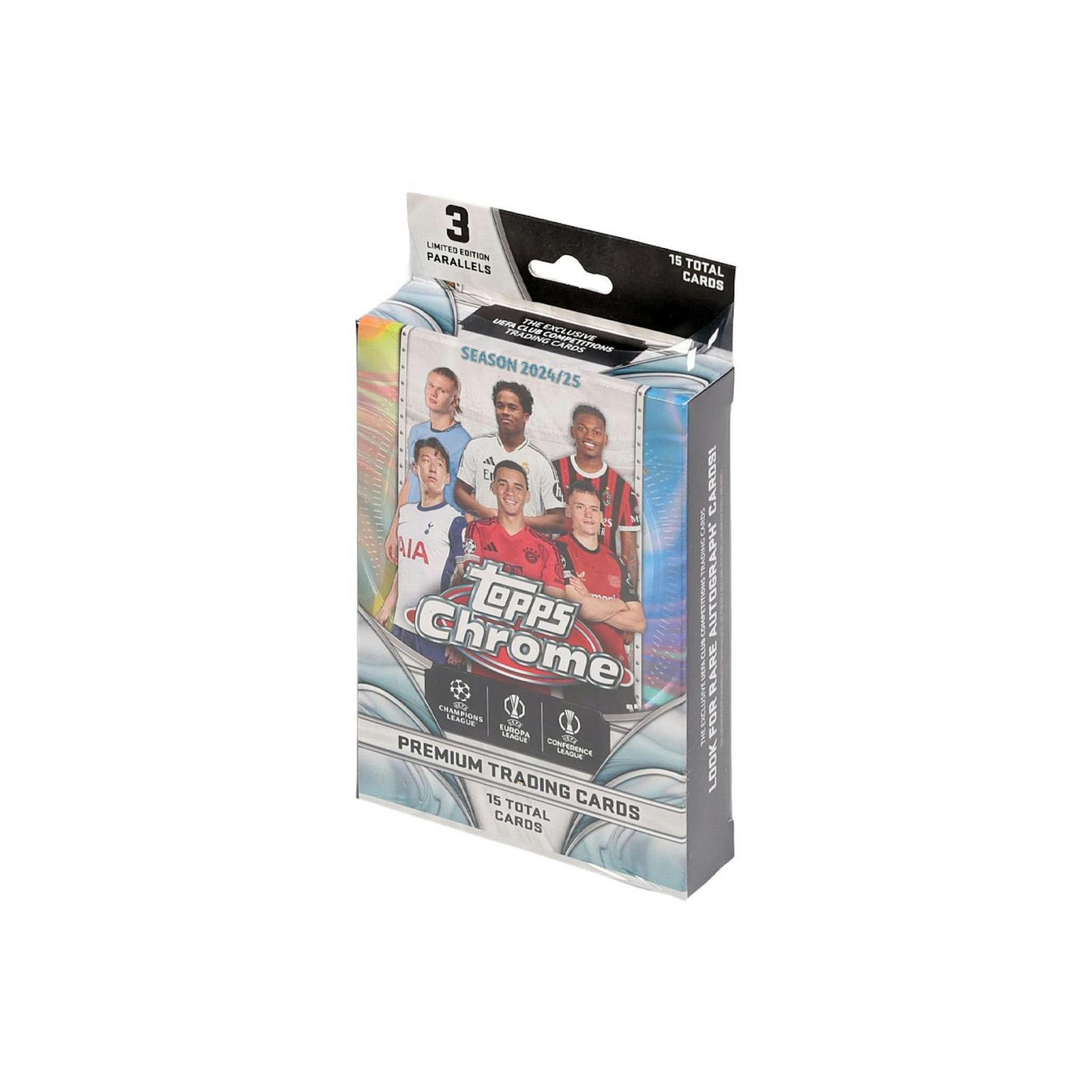 2024/25 Topps Chrome UEFA Club Competitions Soccer Hanger Box