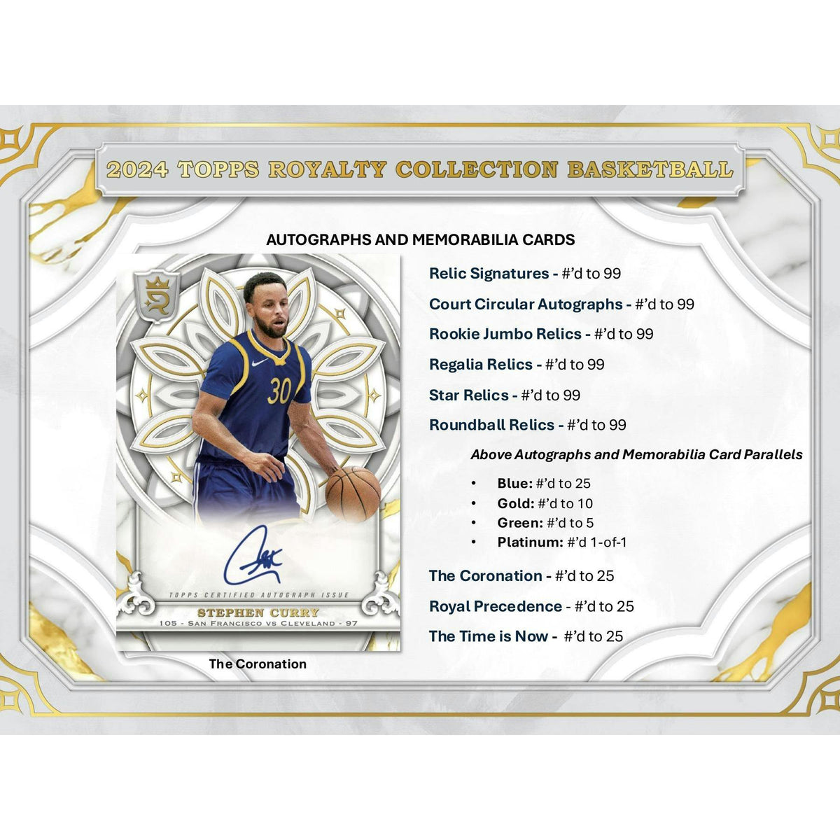 2023/24 Topps Royalty Collection Basketball Hobby Box