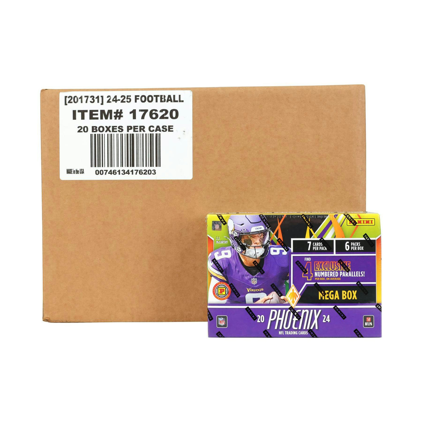 2024 Panini Phoenix Football Hobby International Mega 20-Box Case