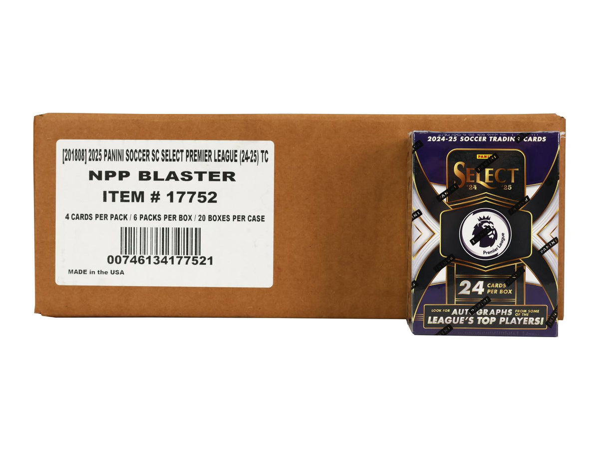 2024/25 Panini Select Premier League EPL Soccer Blaster 20-Box Case