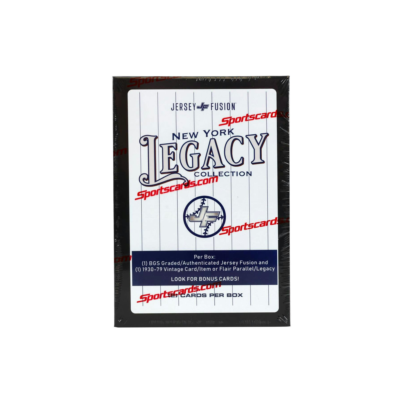 2025 Jersey Fusion New York Legacy Collection Baseball Hobby Box