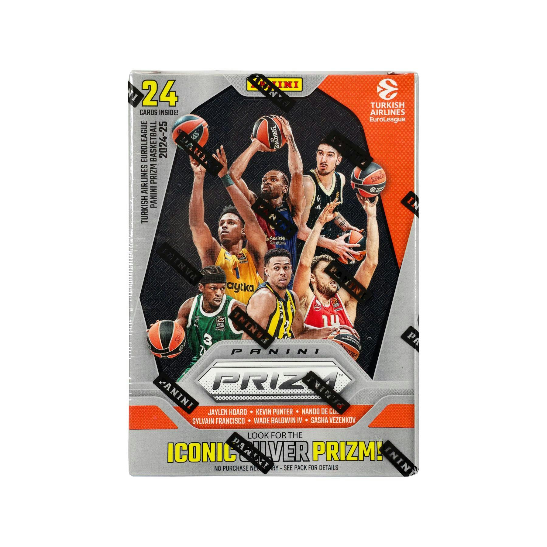 2024/25 Panini Prizm Turkish Airlines EuroLeague Basketball Blaster 20-Box Case