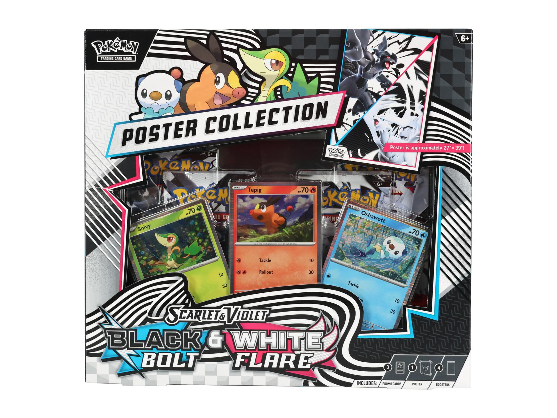 Pokemon Unova Poster Collection Box (Black Bolt / White Flare)