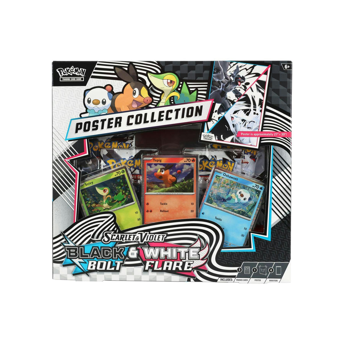 Pokemon Unova Poster Collection Box (Black Bolt / White Flare)