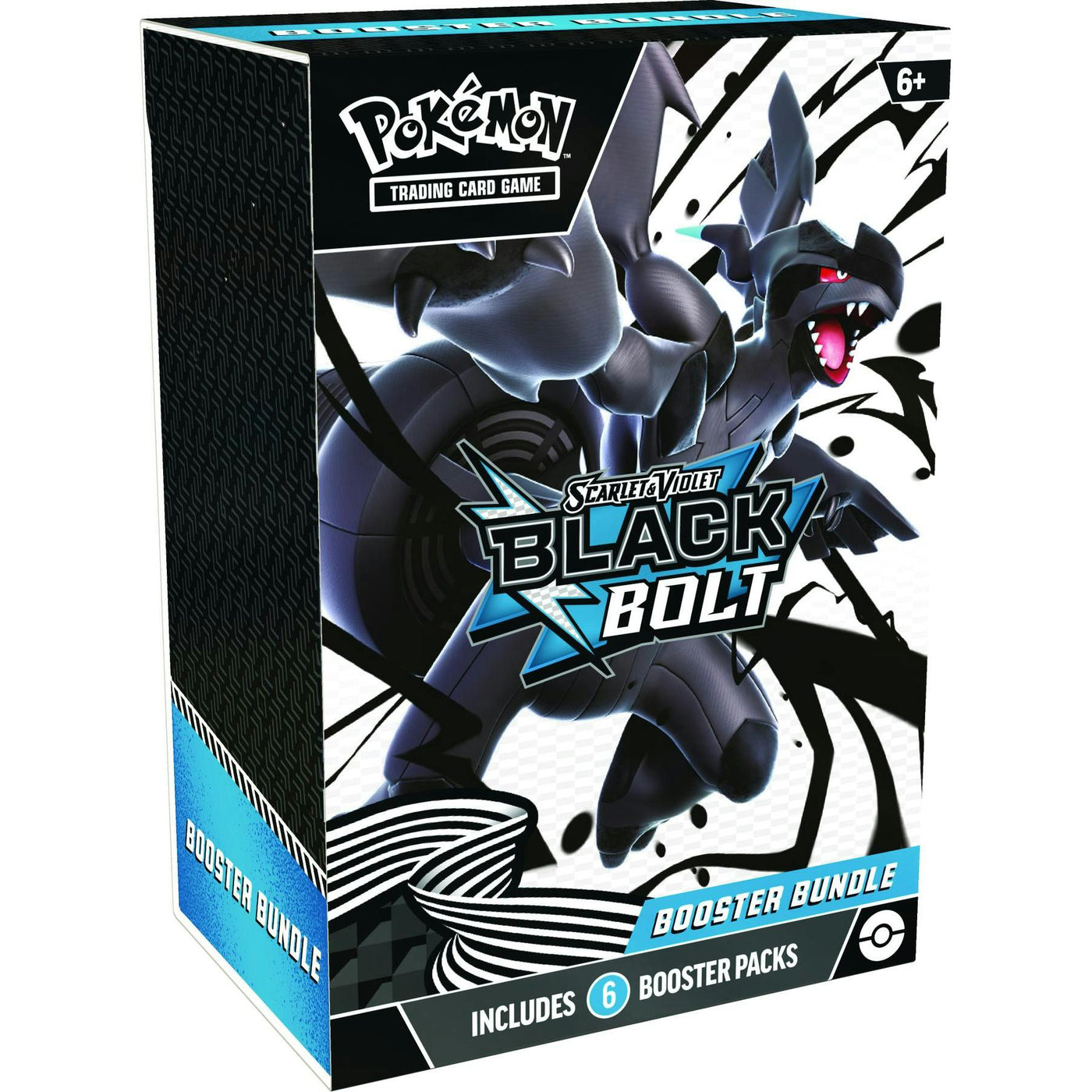 Pokemon Scarlet & Violet: Black Bolt 6-Pack Booster Bundle