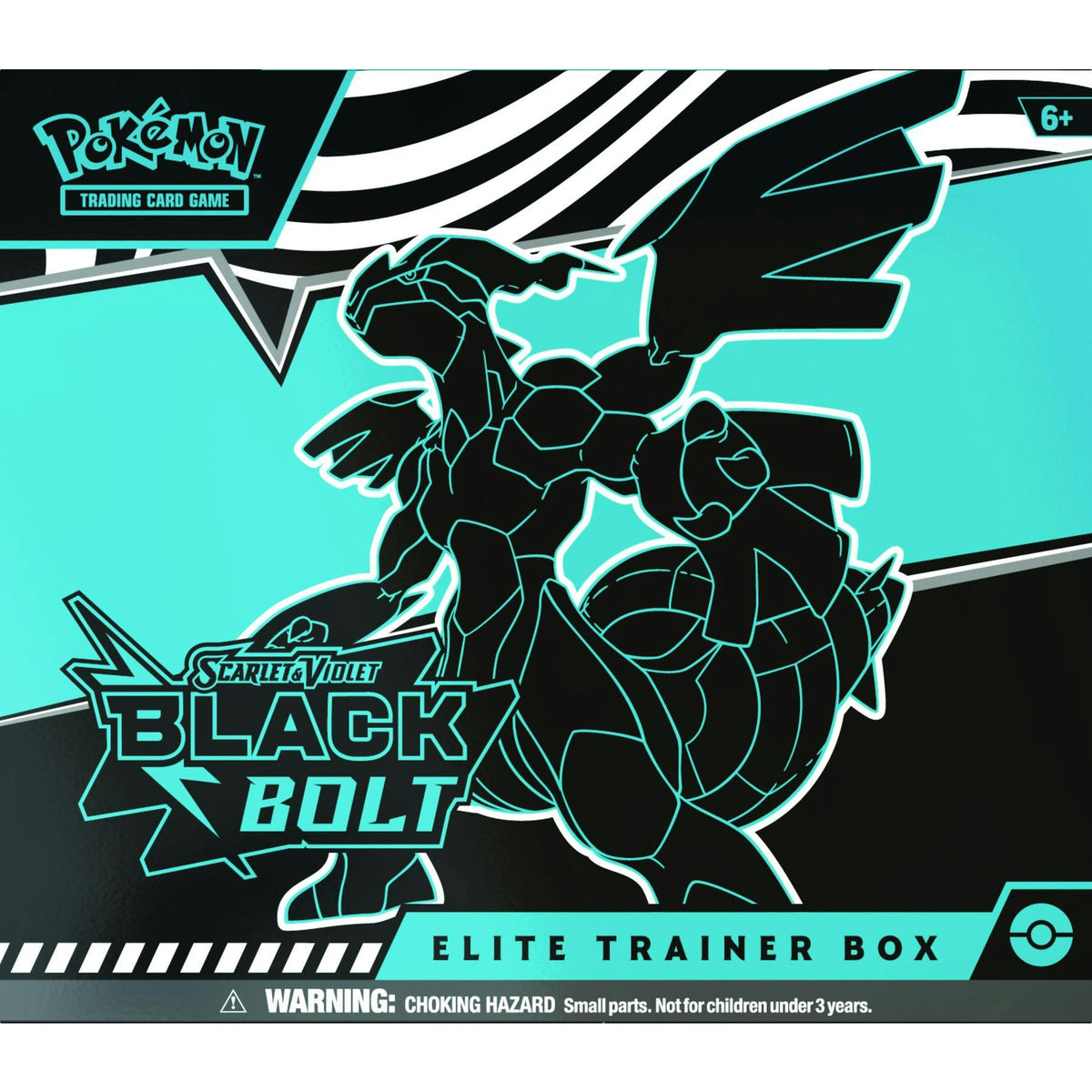 Pokemon Scarlet & Violet: Black Bolt Elite Trainer 10-Box Case