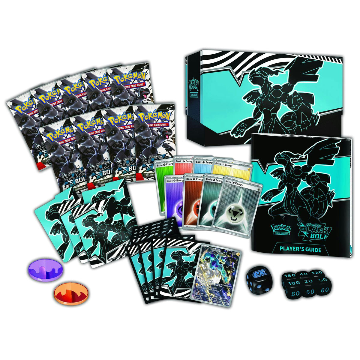 Pokemon Scarlet & Violet: Black Bolt Elite Trainer 10-Box Case