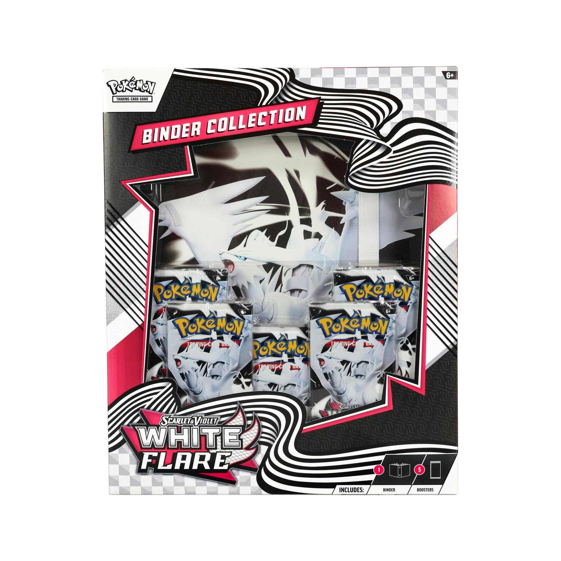 Pokemon Scarlet & Violet: White Flare Binder Collection Box