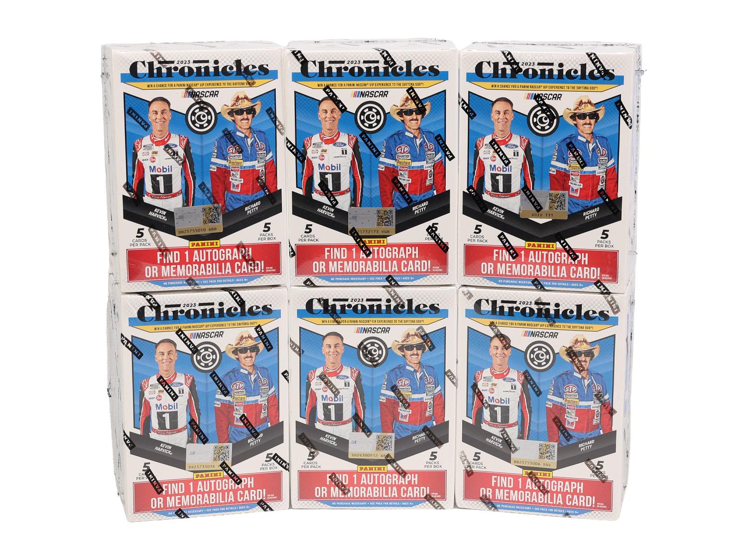 2023 Panini Chronicles Racing Blaster Box (Lot of 6)
