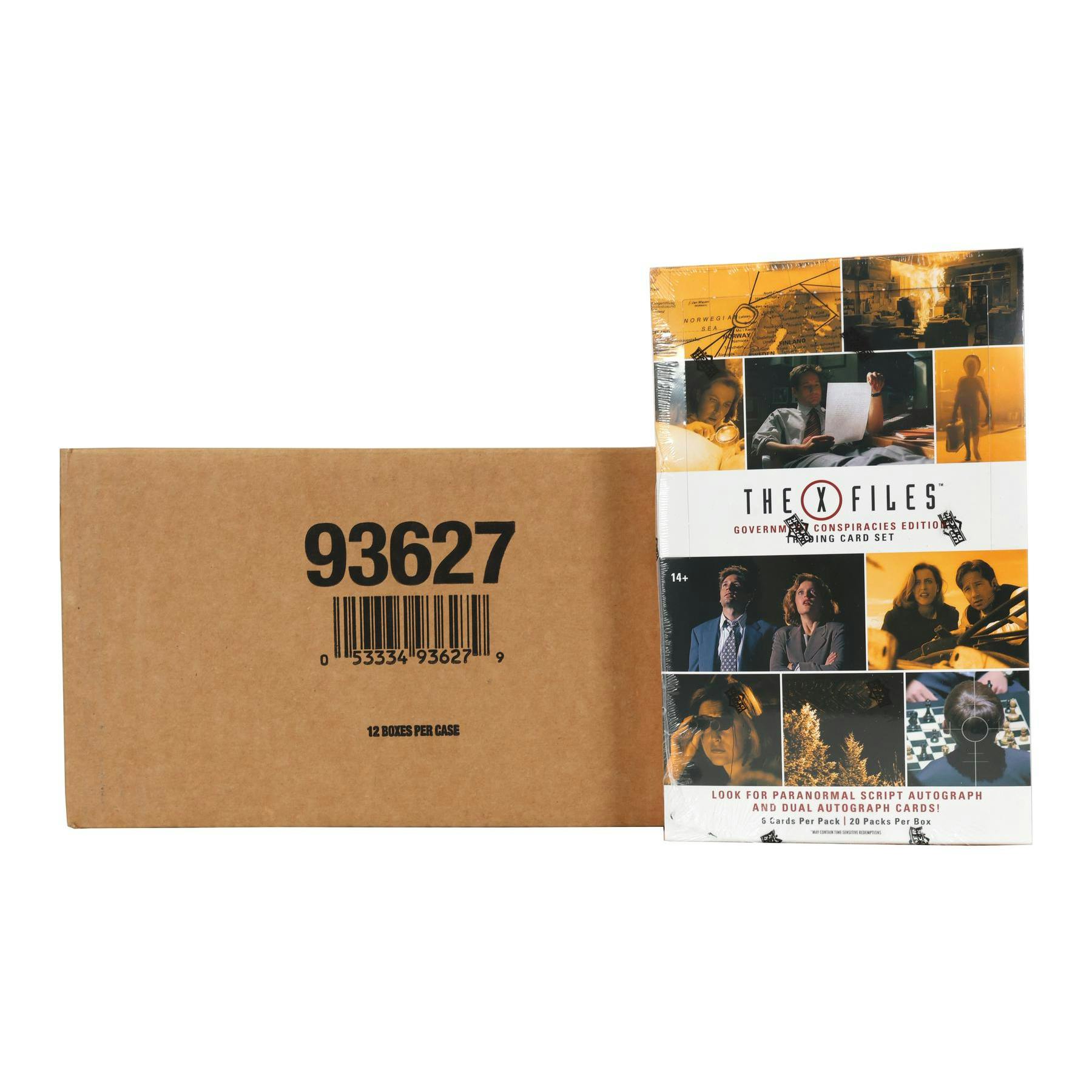 2025 Upper Deck The X-Files: Government Conspiracies Edition Hobby 12-Box Case