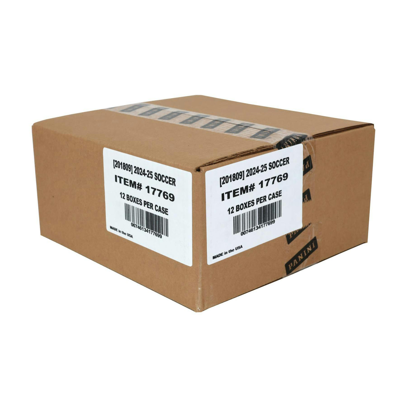 2024/25 Panini Select FIFA Soccer International Hobby 12-Box Case