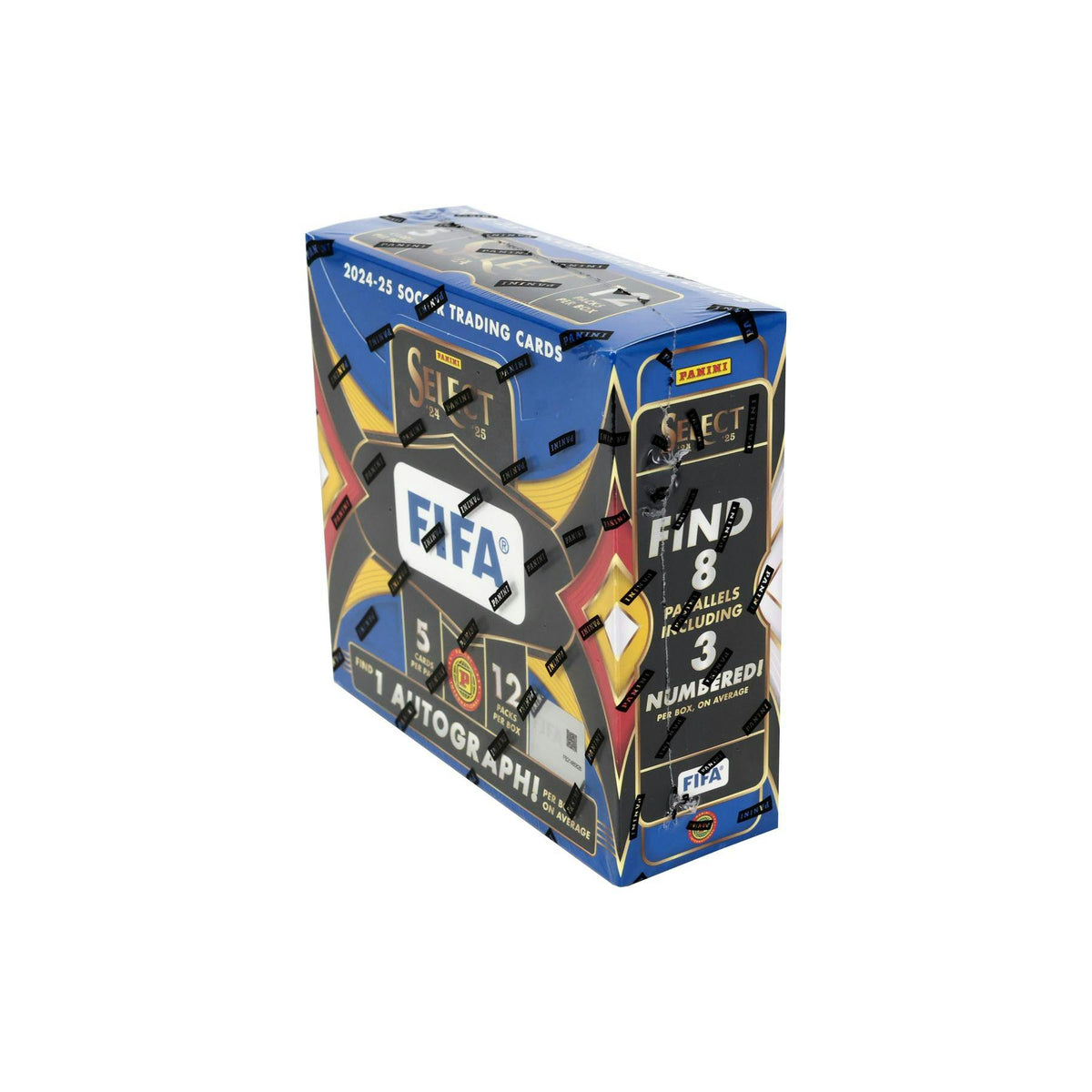 2024/25 Panini Select FIFA Soccer International Hobby 12-Box Case