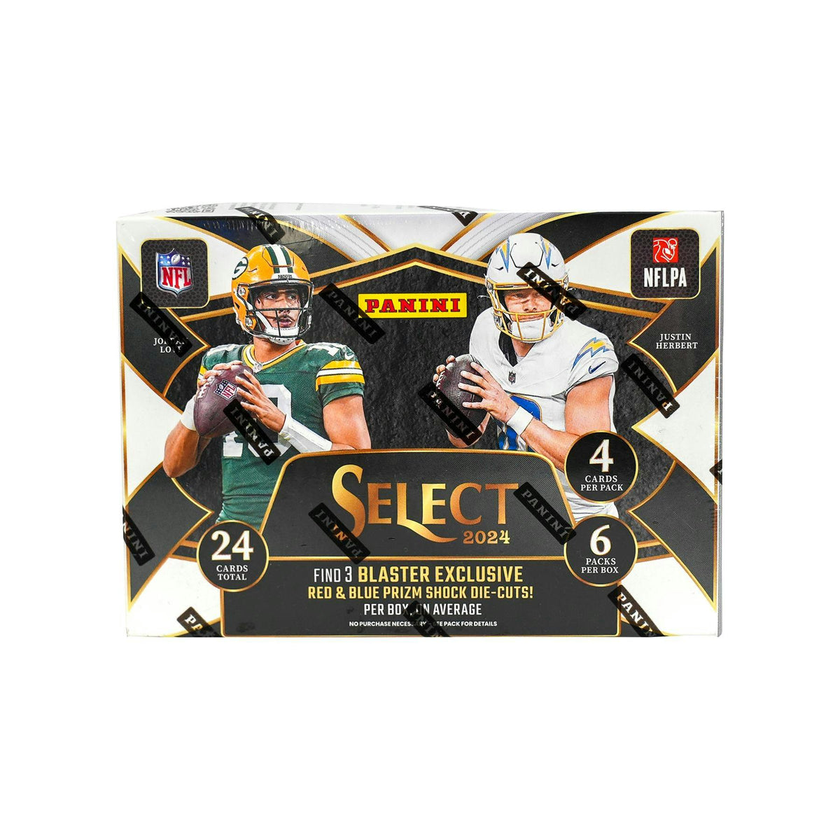 2024 Panini Select Football Blaster 20-Box Case (Red & Blue Prizms!)