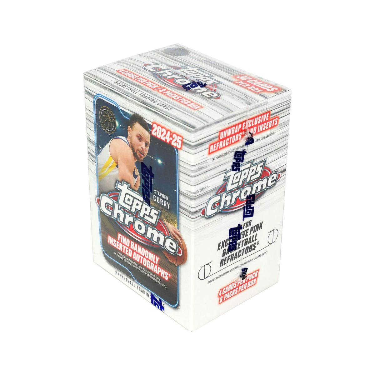 2024/25 Topps Chrome Basketball Blaster Box