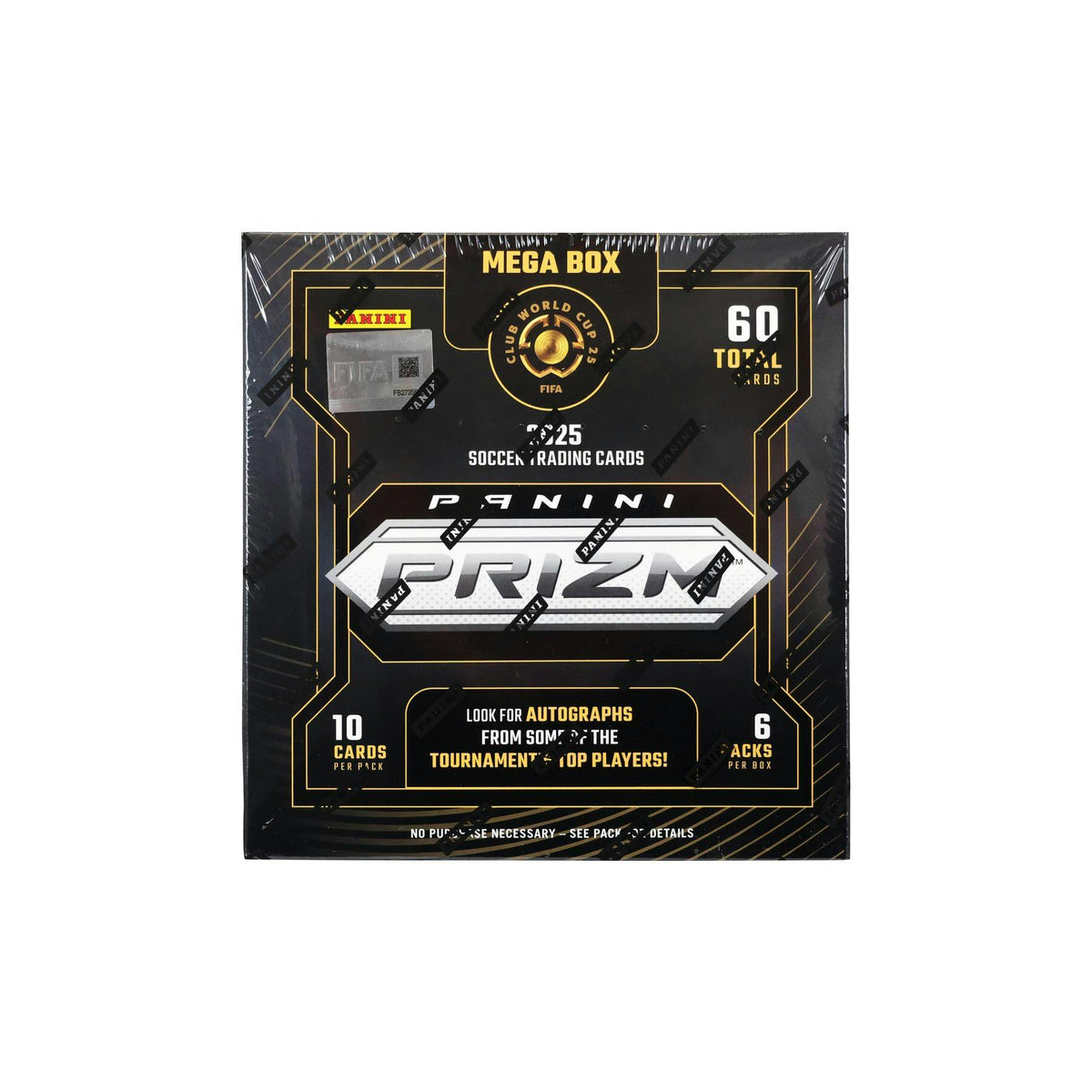 2025 Panini Prizm FIFA Club World Cup Soccer Mega Box