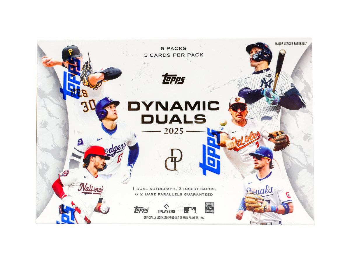 2025 Topps Dynamic Duals Baseball Hobby Box