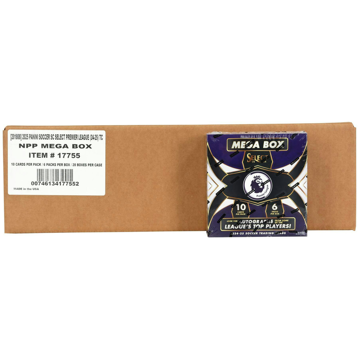 2024/25 Panini Select Premier League EPL Soccer Mega 20-Box Case
