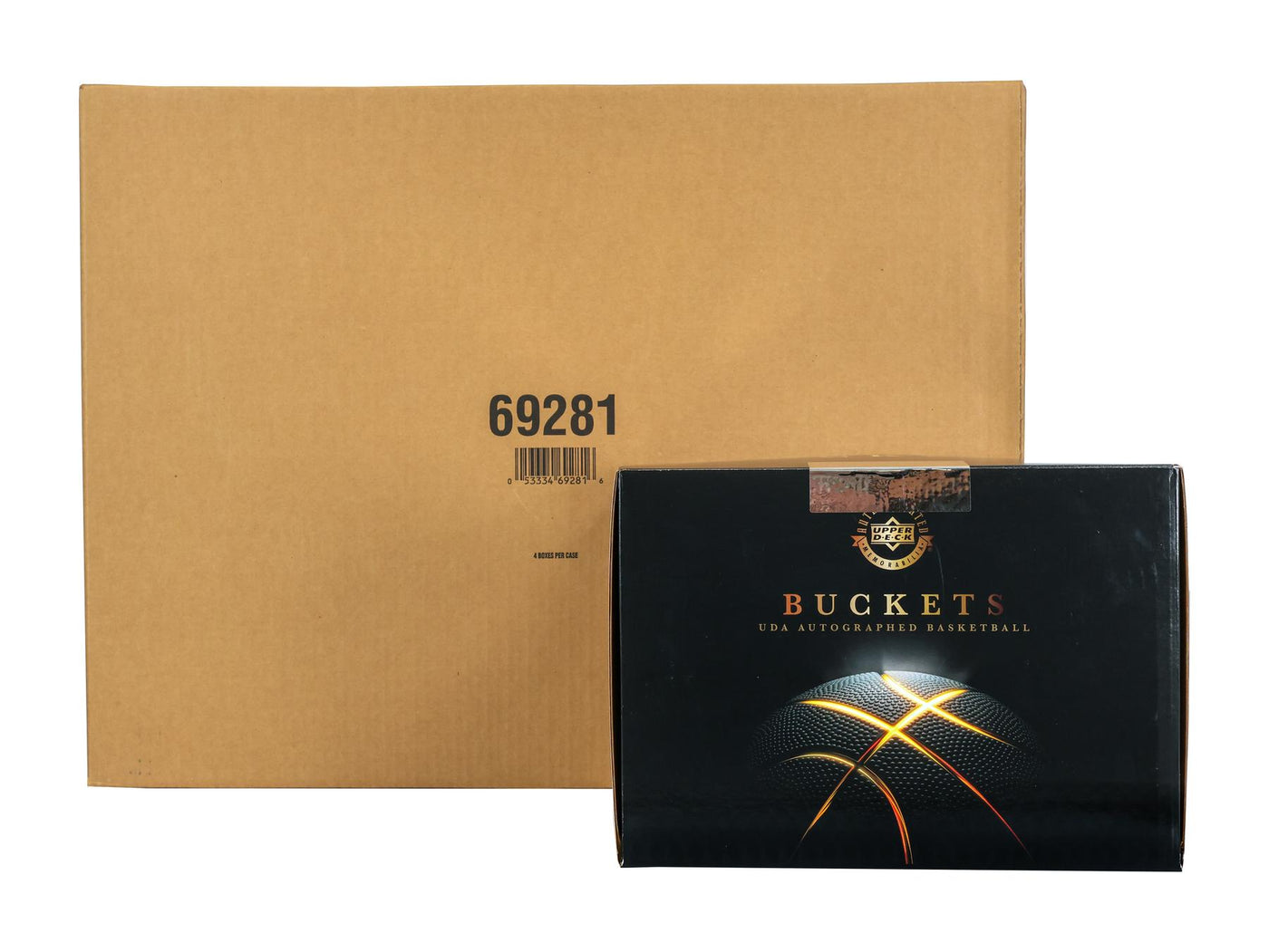2025 Upper Deck UDA Buckets Autographed Basketball 4-Box Case