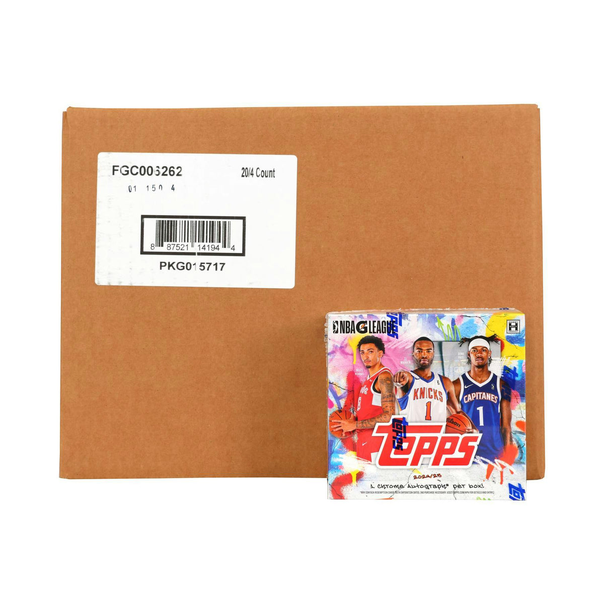 2024/25 Topps G-League Basketball Hobby 20-Box Case