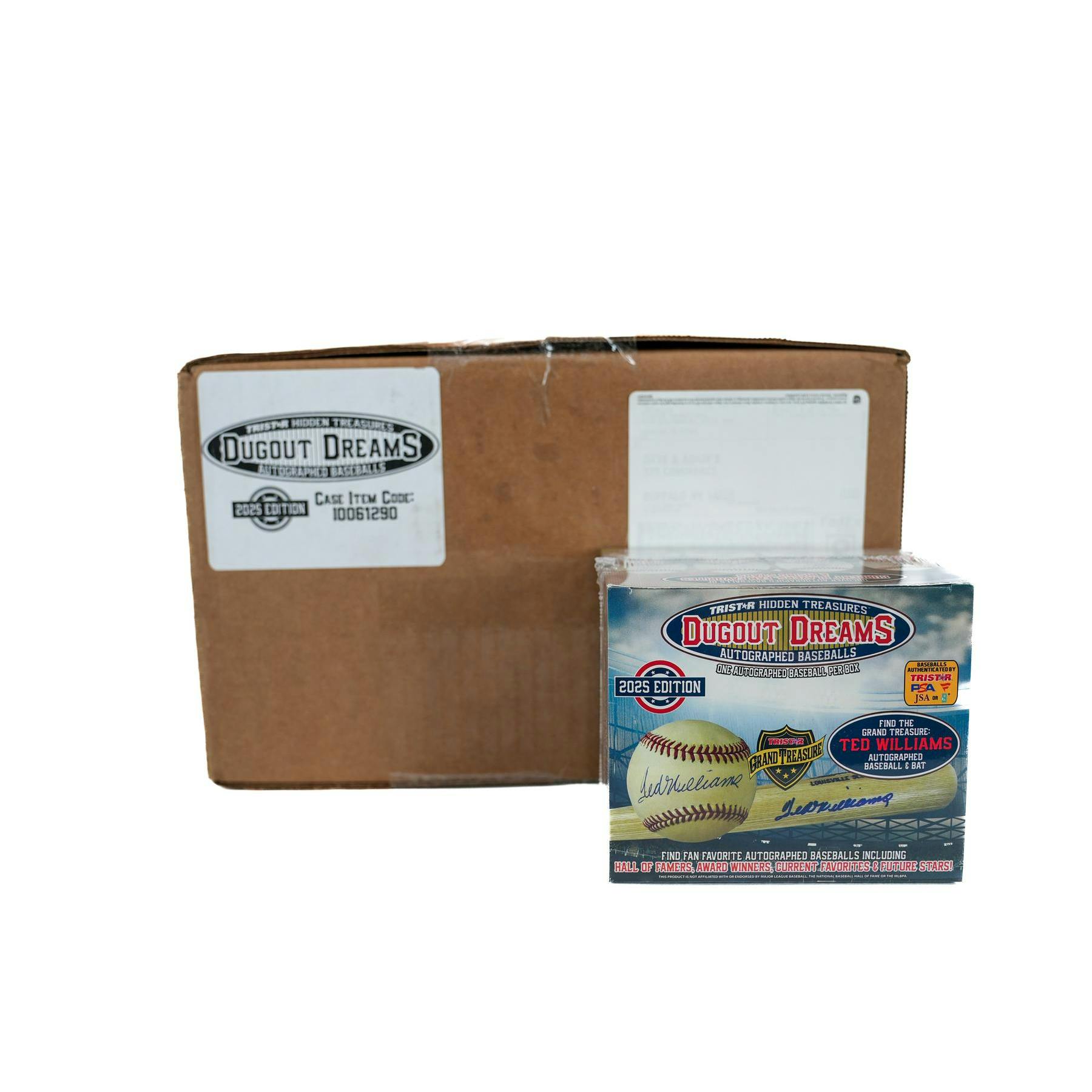 2025 TriStar Dugout Dreams Autographed Baseball 12-Box Case