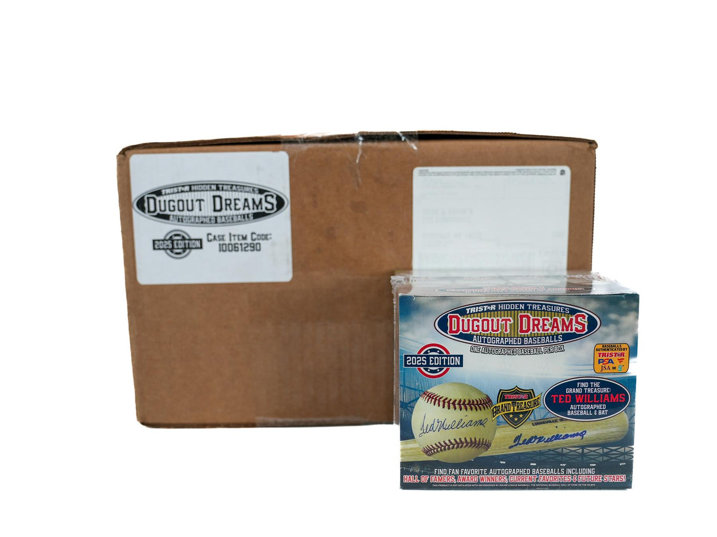 2025 TriStar Dugout Dreams Autographed Baseball 12-Box Case