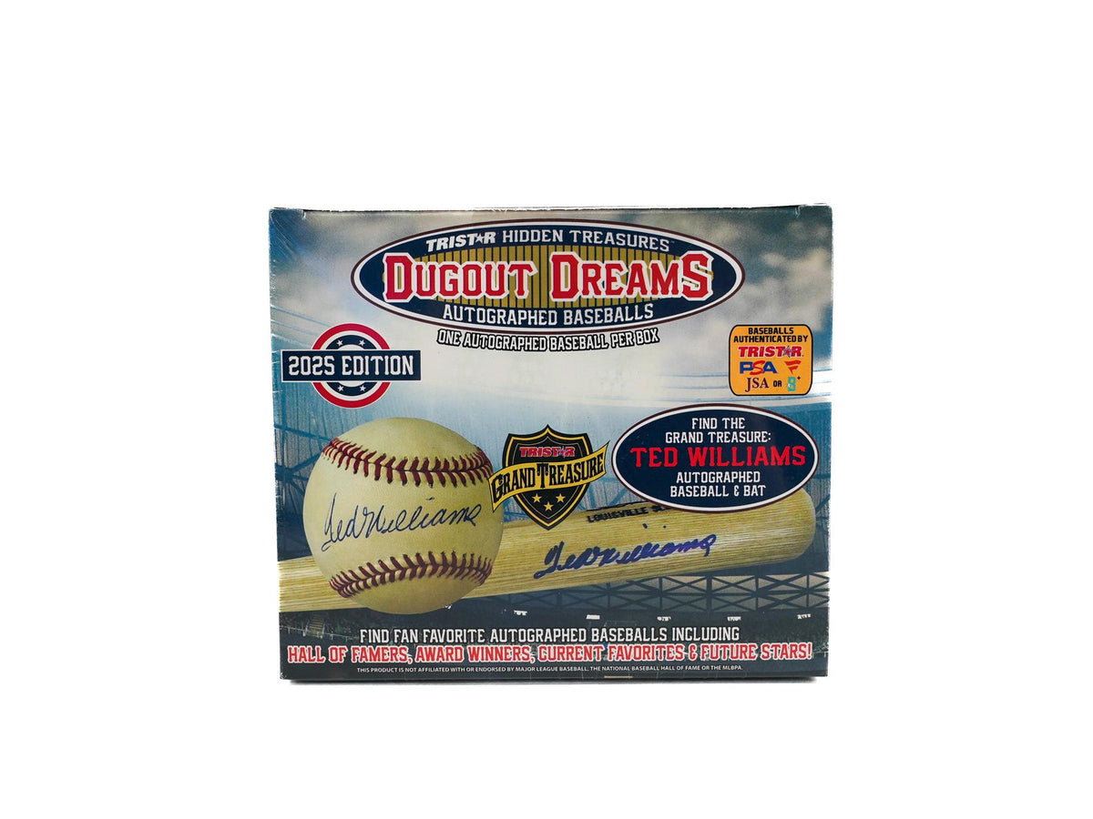 2025 TriStar Dugout Dreams Autographed Baseball Box