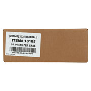2025 Panini Donruss Baseball Blaster Hobby 20-Box Case