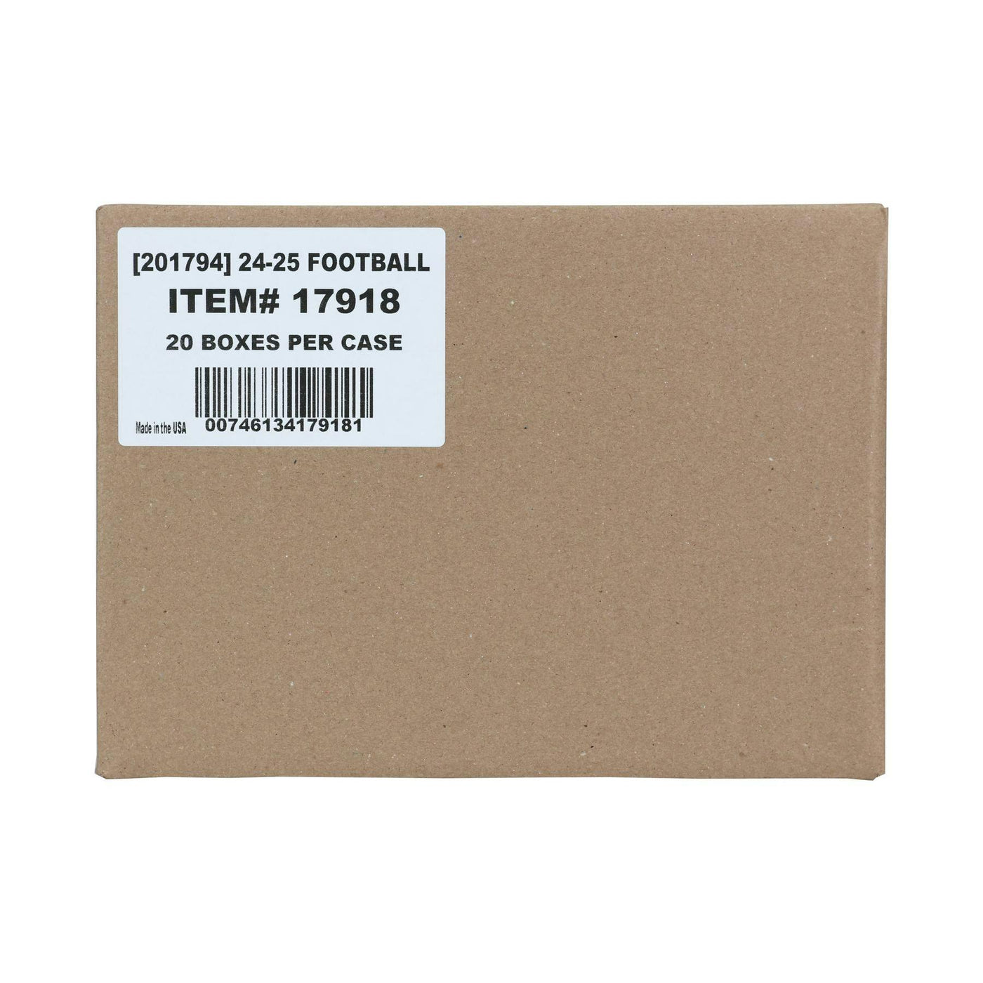 2024 Panini Select Football Mega Hobby 20-Box Case (Black & Orange Prizms!)
