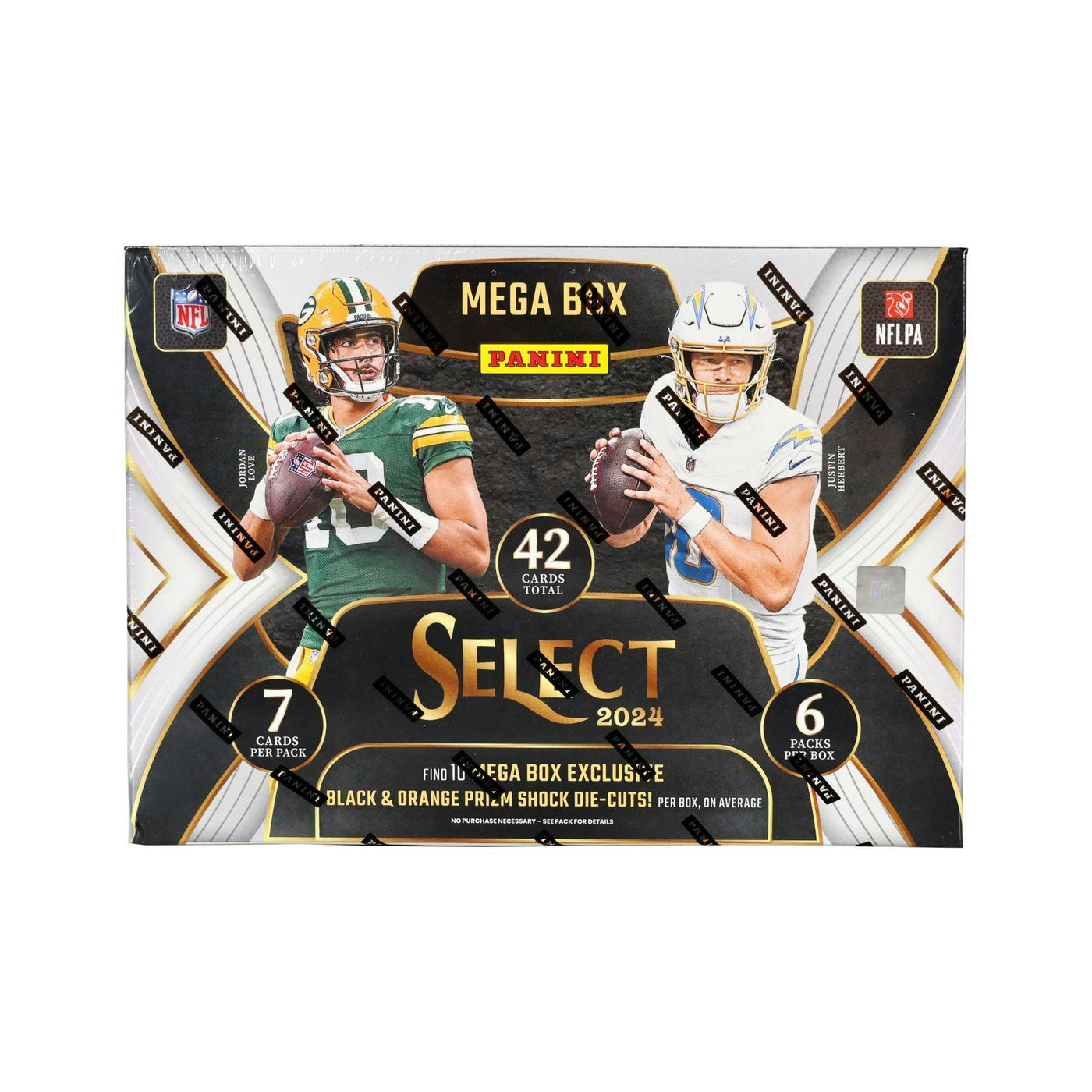 2024 Panini Select Football Mega Hobby 20-Box Case (Black & Orange Prizms!)
