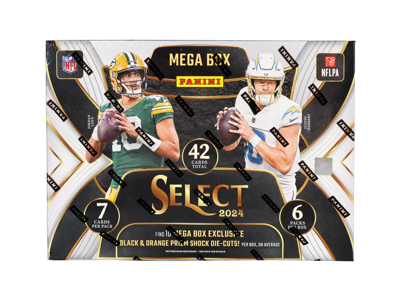 2024 Panini Select Football Mega Hobby Box (Black & Orange Prizms!)