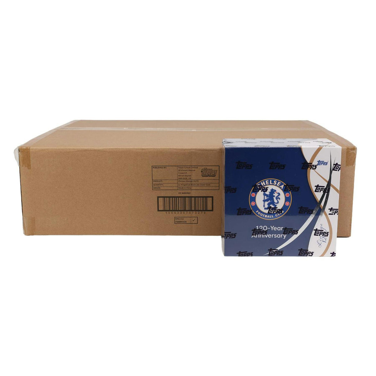 2024/25 Topps Chelsea Lineage 120 Years Anniversary Soccer Hobby 6-Box Case