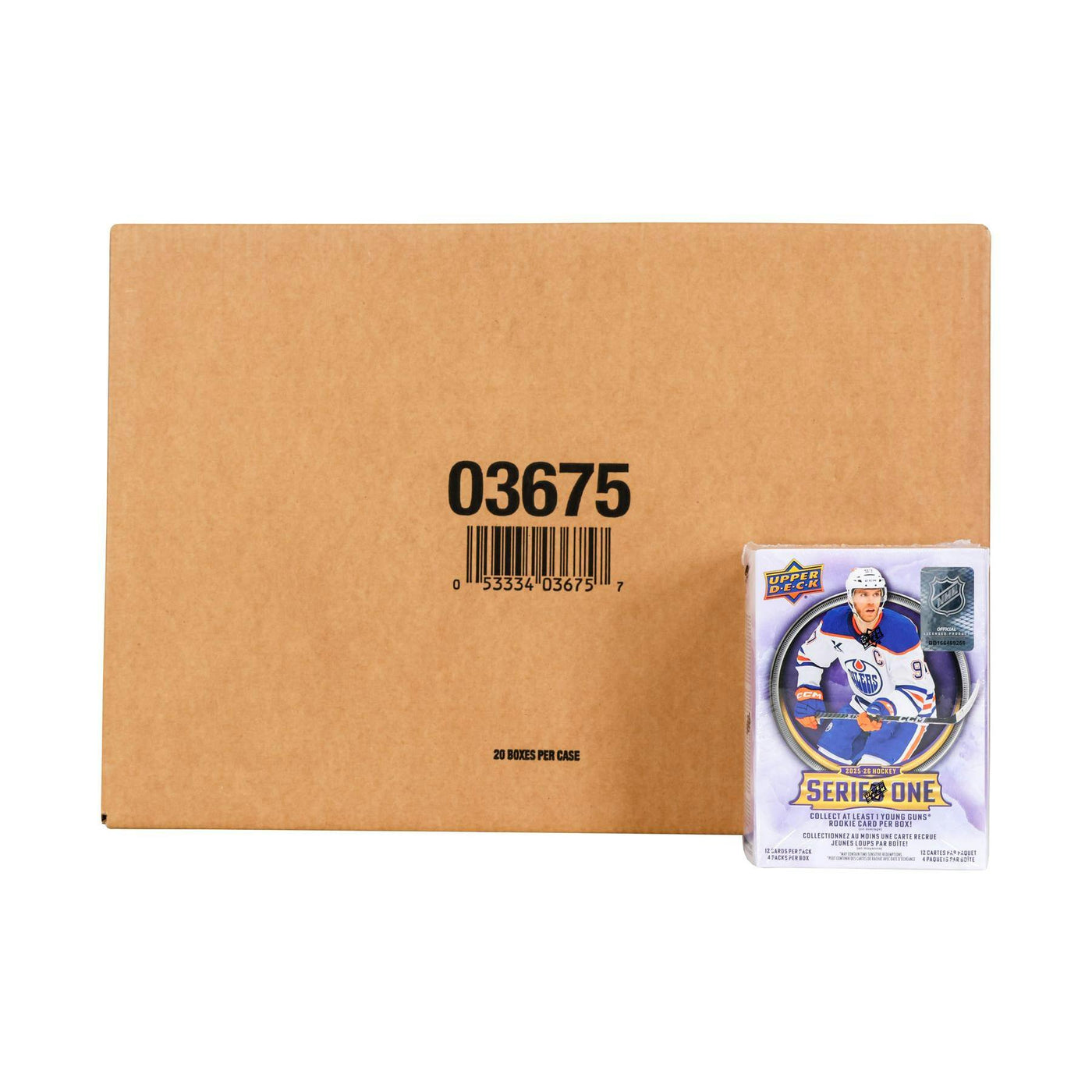 2025/26 Upper Deck Series 1 Hockey Blaster 20-Box Case