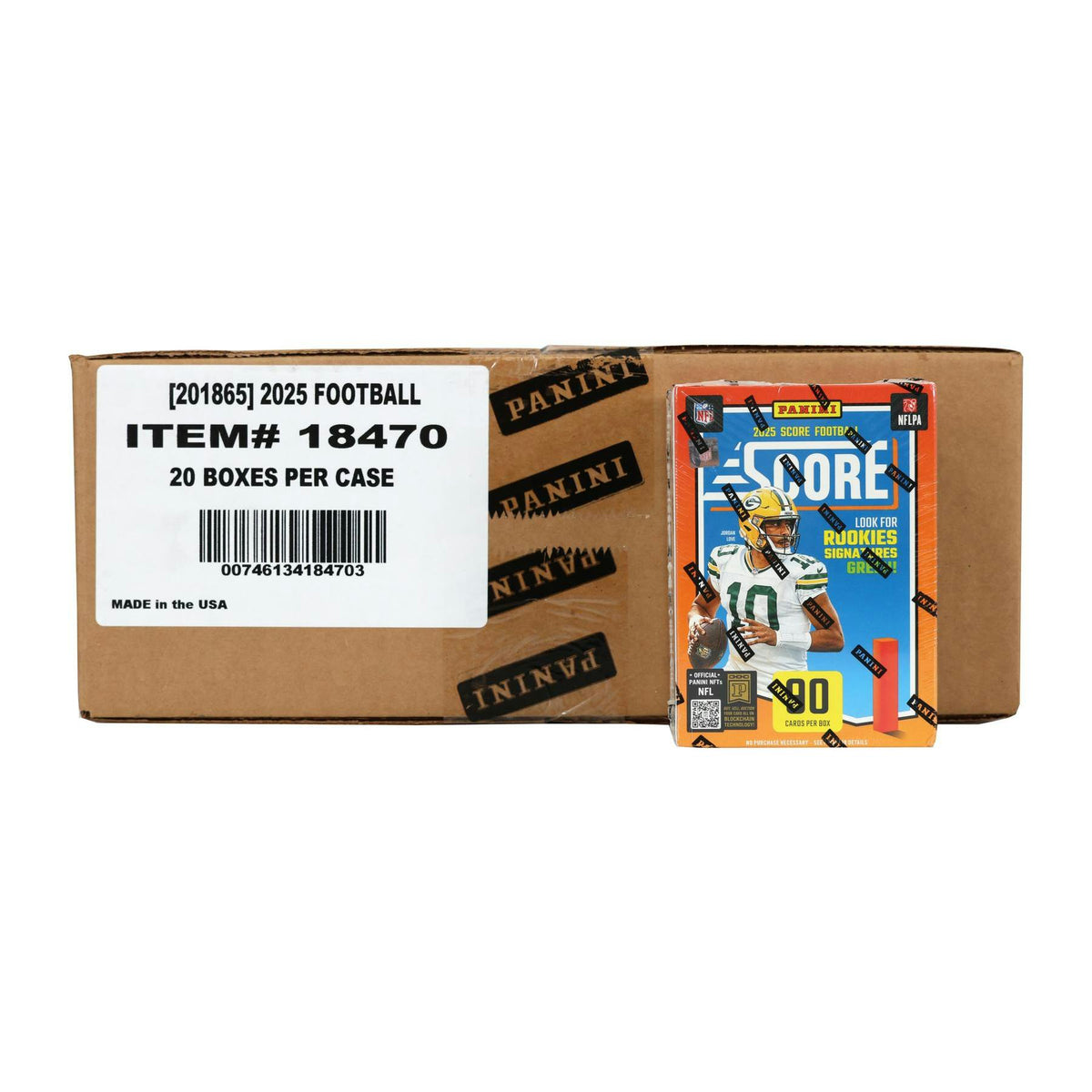 2025 Panini Score Football Blaster Hobby 20-Box Case