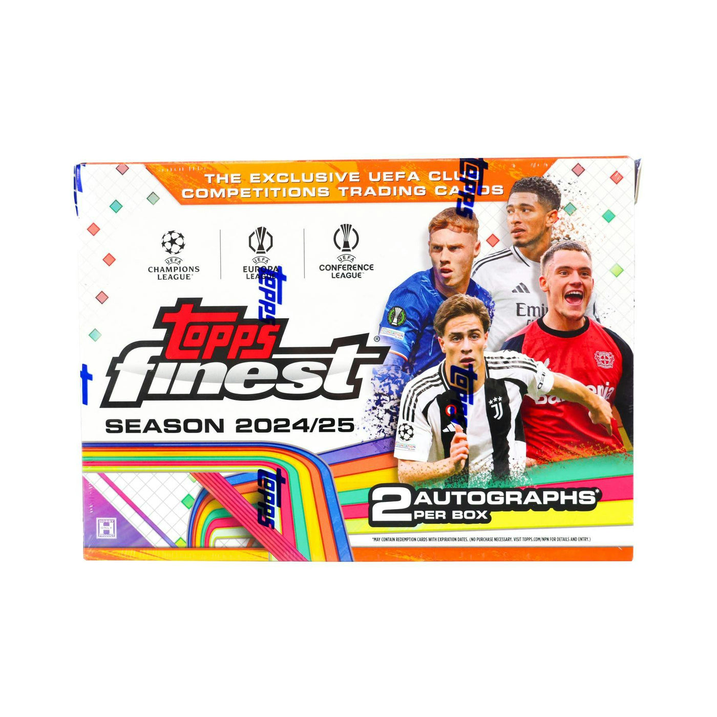 2024/25 Topps UEFA Club Competitions Finest Soccer Hobby Box