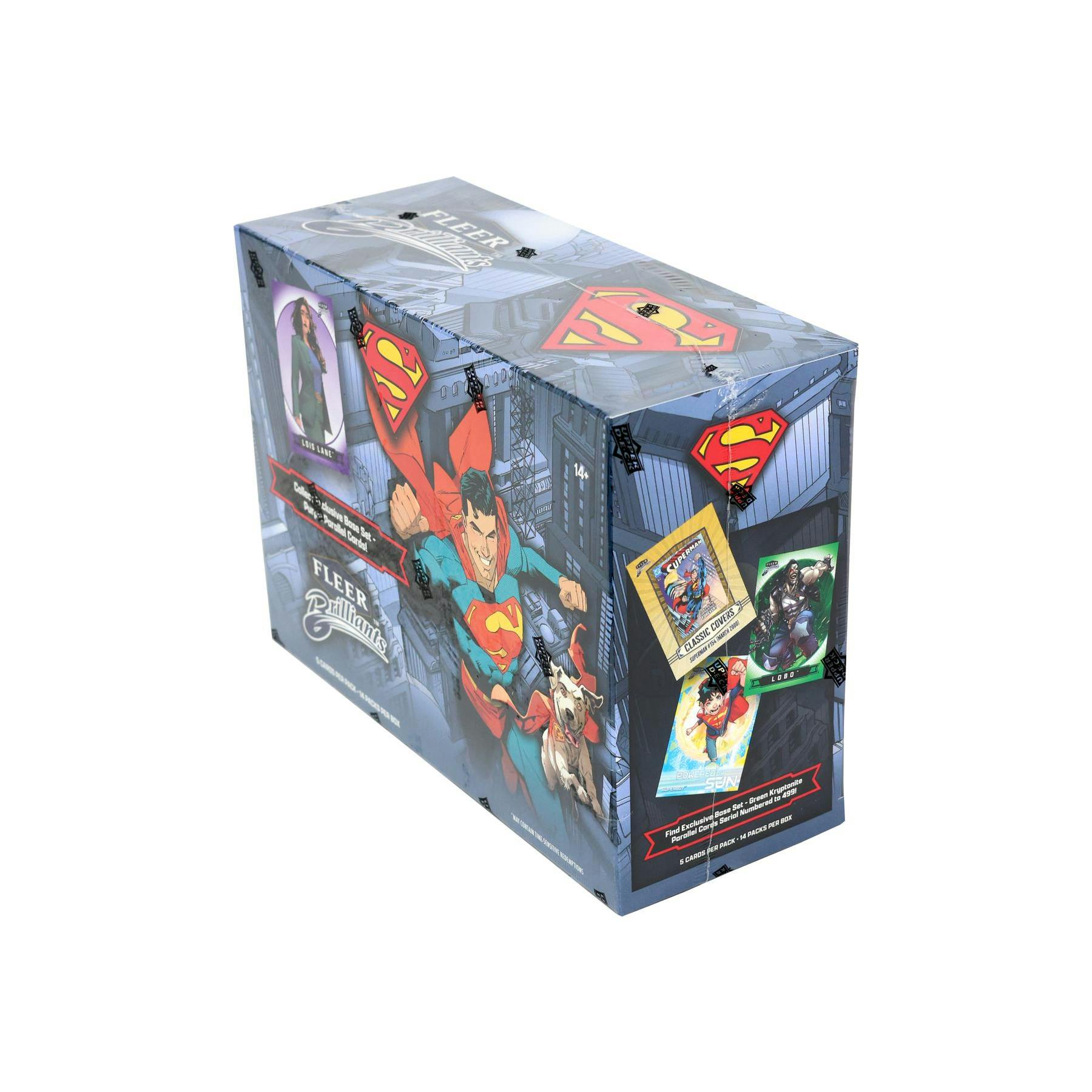 2025 Upper Deck Fleer Brilliants Superman Mega 20-Box Case