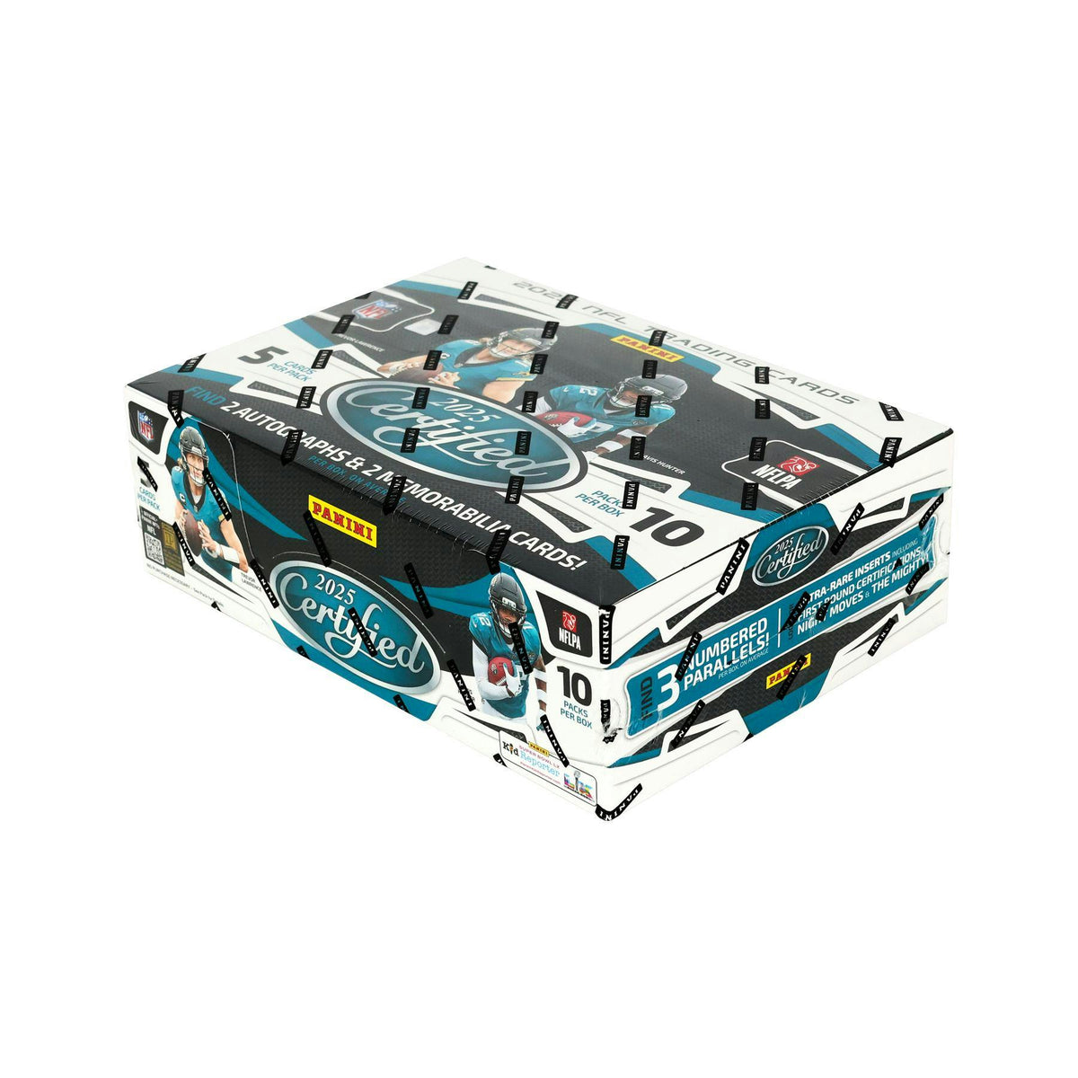 2025 Panini Certified Football Hobby Box
