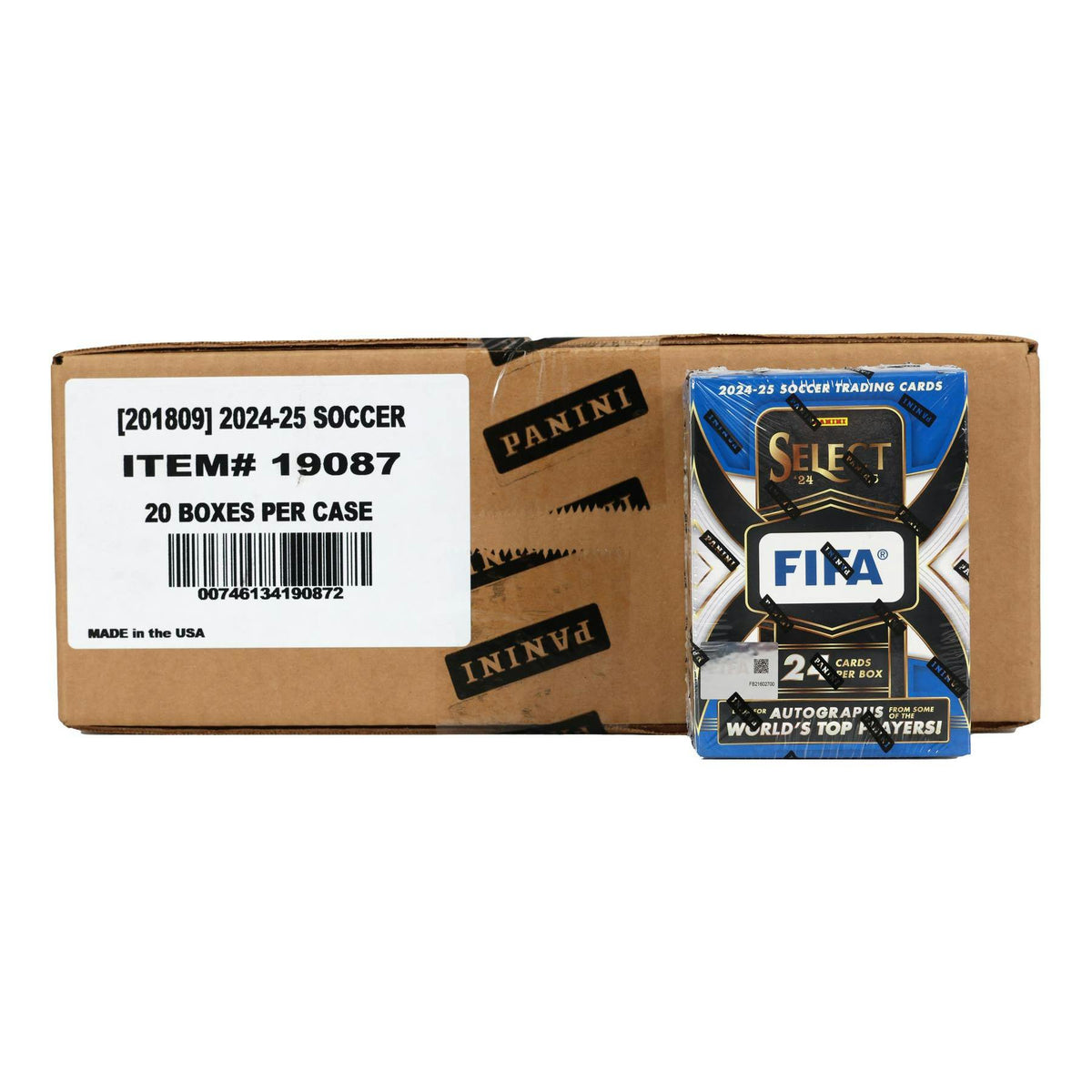 2024/25 Panini Select FIFA Soccer Blaster Hobby 20-Box Case