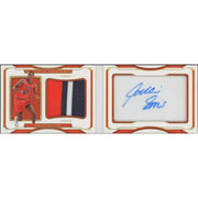 2022/23 Panini National Treasures Collegiate Basketball Jabari Smith Jr. Booklet Rookie Patch Auto #08/10