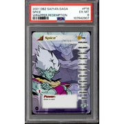 Score Dragon Ball Z Saiyan Saga Spice P16 Wrapper Redemption FOIL PSA 6