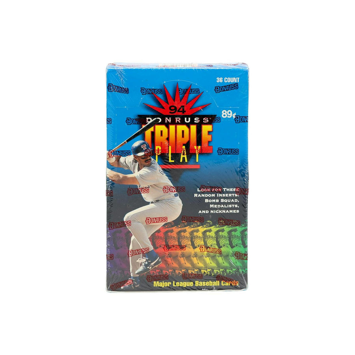 1994 Donruss Triple Play Baseball Hobby Box