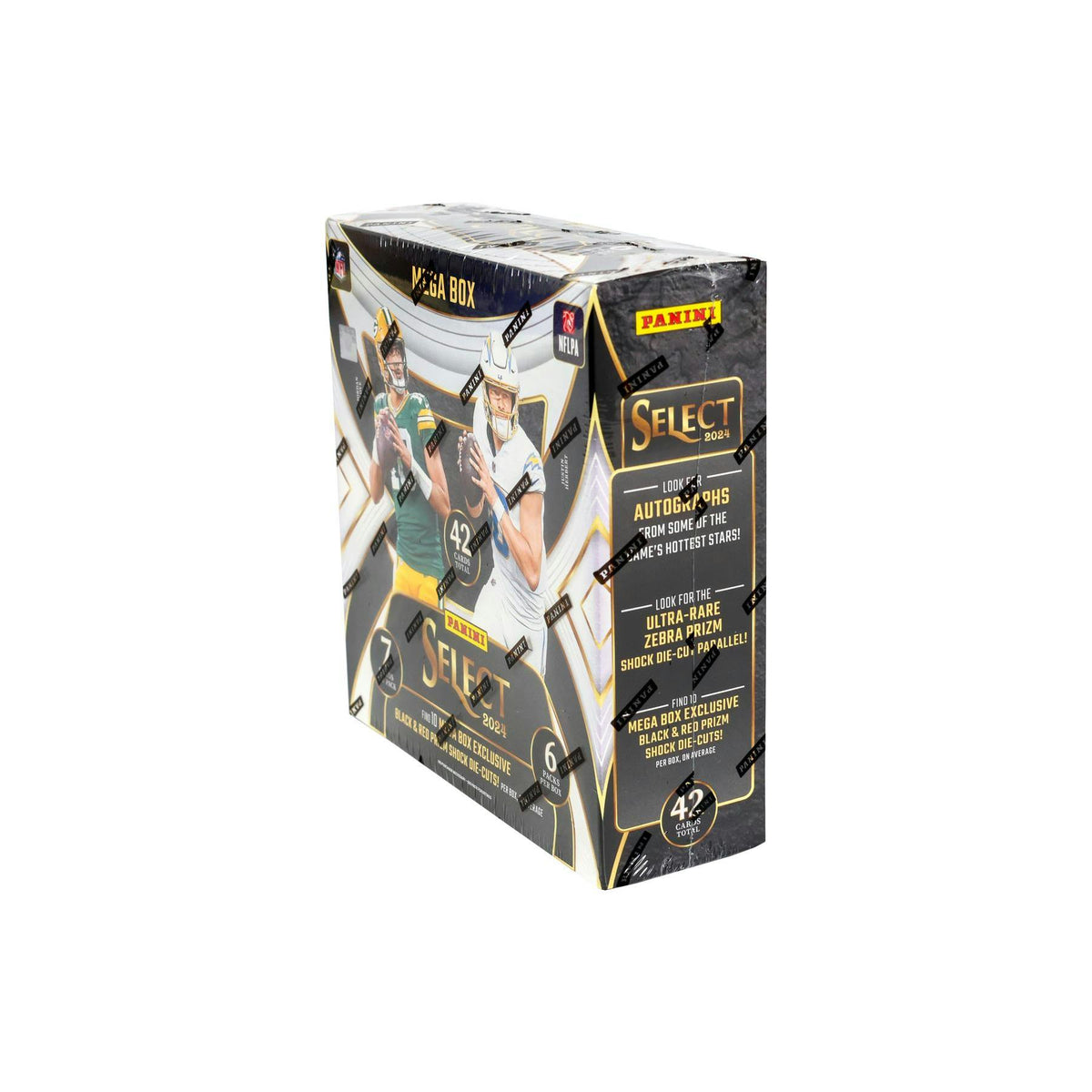2024 Panini Select Football Mega Box (Black & Red Prizms!)