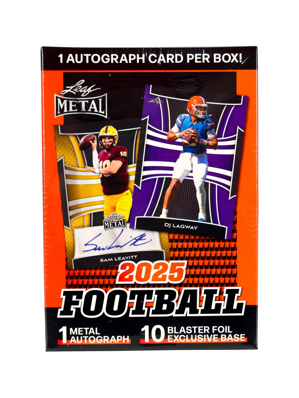 2025 Leaf Metal Football Blaster Box