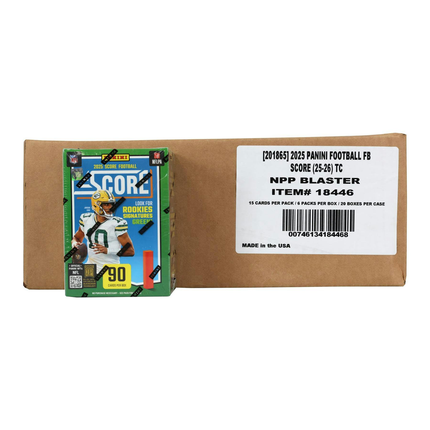 2025 Panini Score Football Blaster 20-Box Case