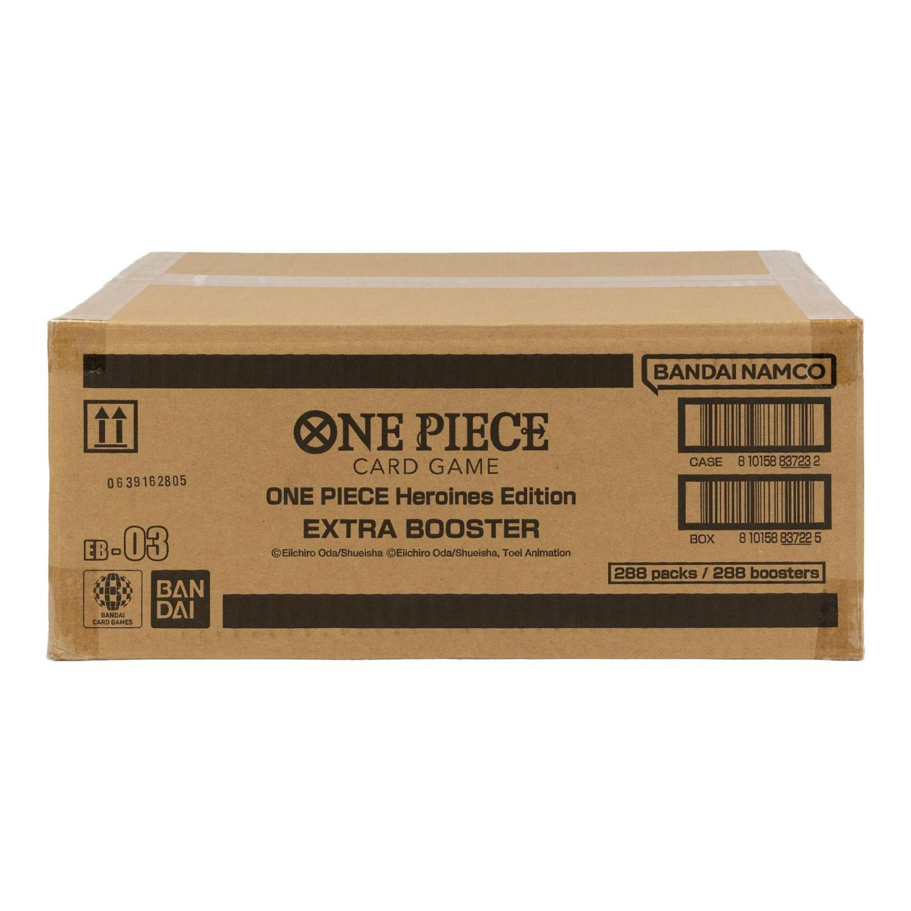 One Piece TCG: Heroines (EB-03) Extra Booster 12-Box Case