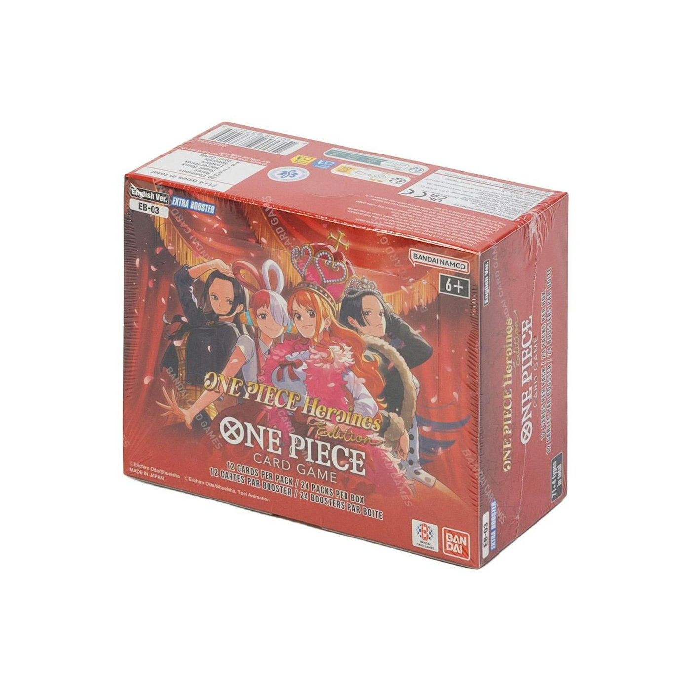 One Piece TCG: Heroines (EB-03) Extra Booster 12-Box Case