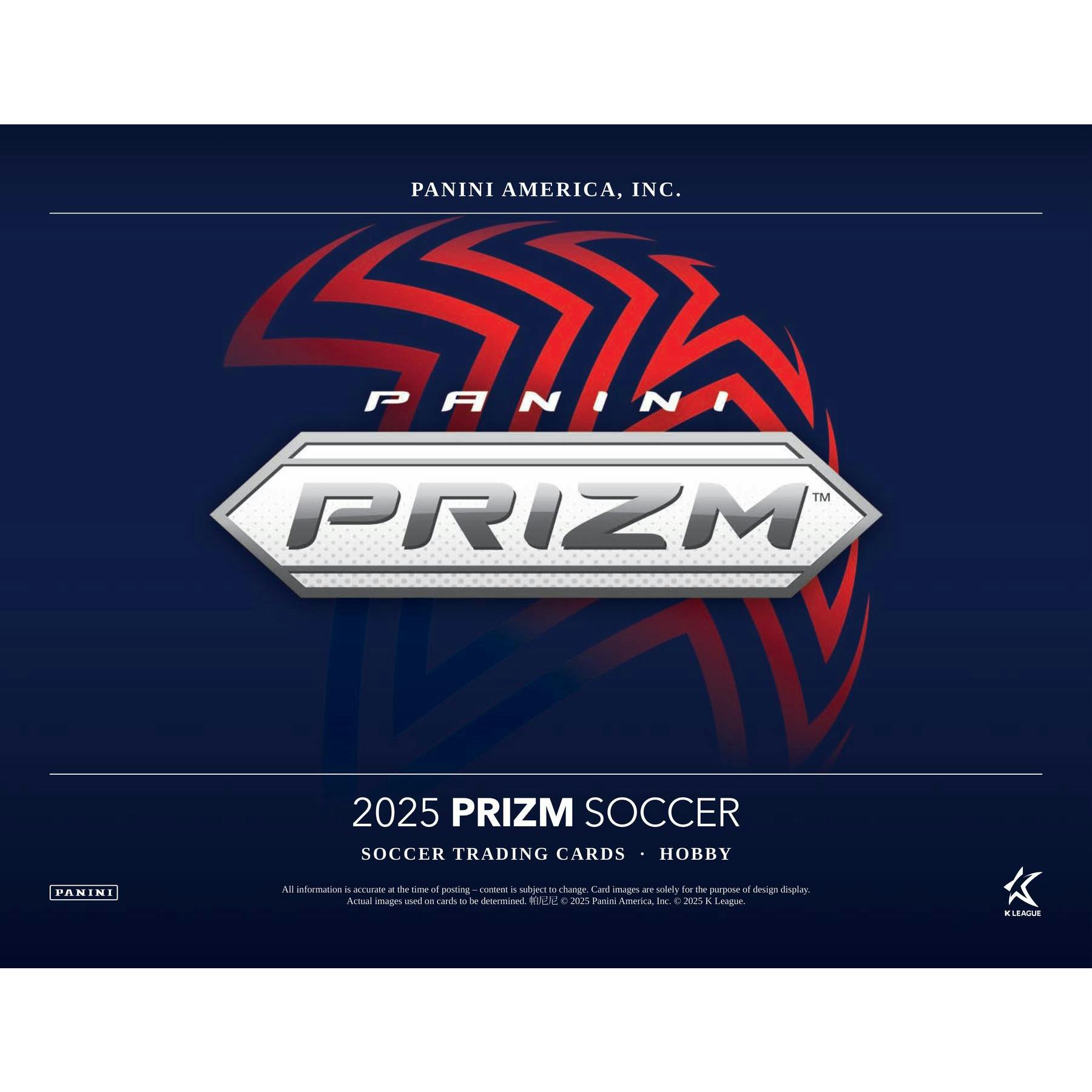 2025 Panini Prizm K League Soccer Hobby Pack